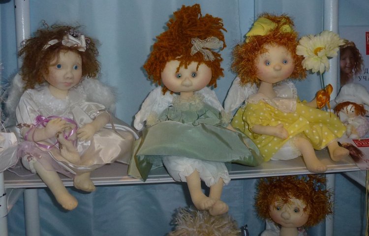 Весенний Бал Кукол на Тишинке: Куклы