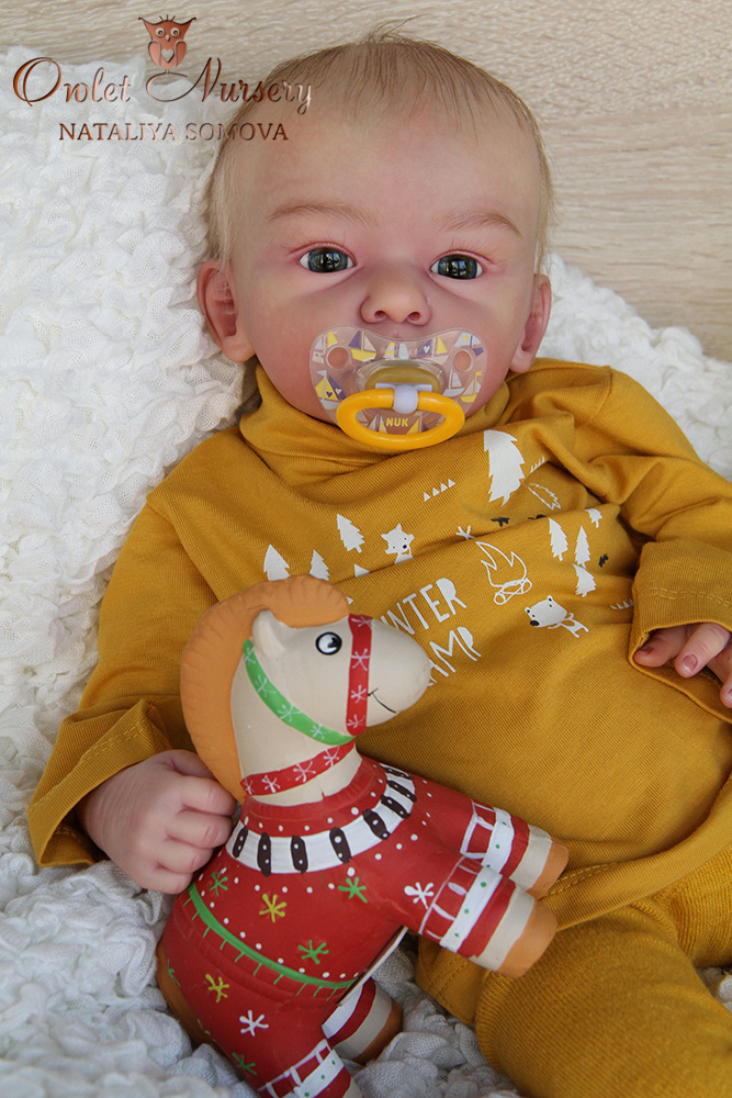 Тимофей. Кукла реборн Наталии Сомовой