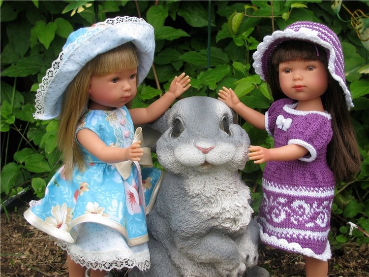 Мои куклы Vestida de Asul