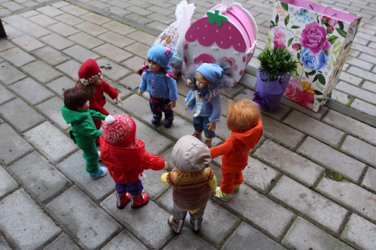 В гостях у плюшек — Куклы Heidi Plusczok (Хайди/Хейди Плюсчок) — фото (фото 7)