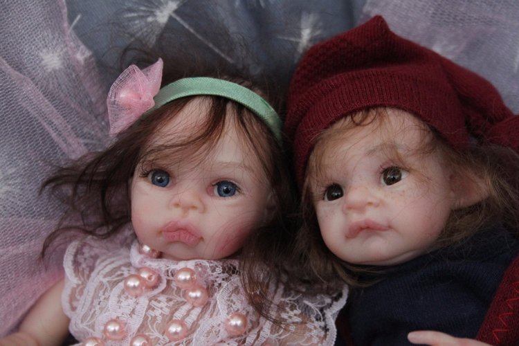 Эльфёныши, кукла-реборн Элины Кудрявцевой