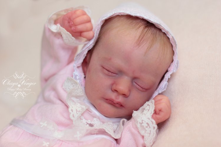 Моя кроха Эшли. Кукла реборн Олеси Венгер