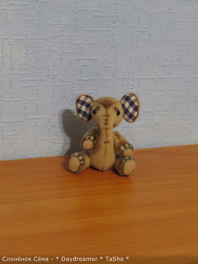 Третий слон... слоненок — Авторские мишки Тедди и друзья: фото (фото 2)