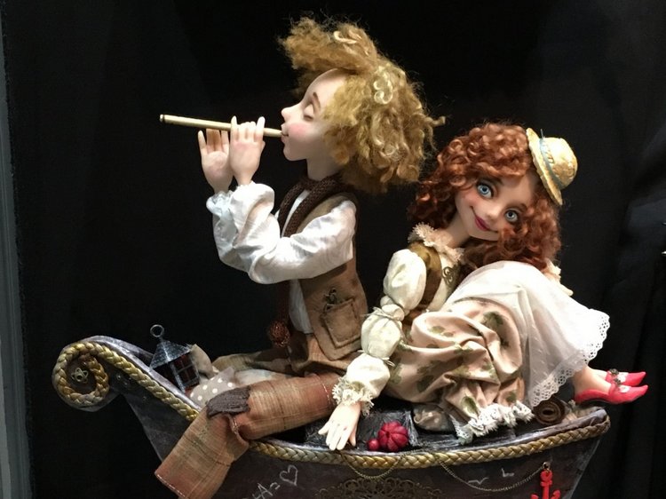 Выставка кукол в Гостином дворе - декабрь 2017 - мой взгляд - часть 6 - окончание