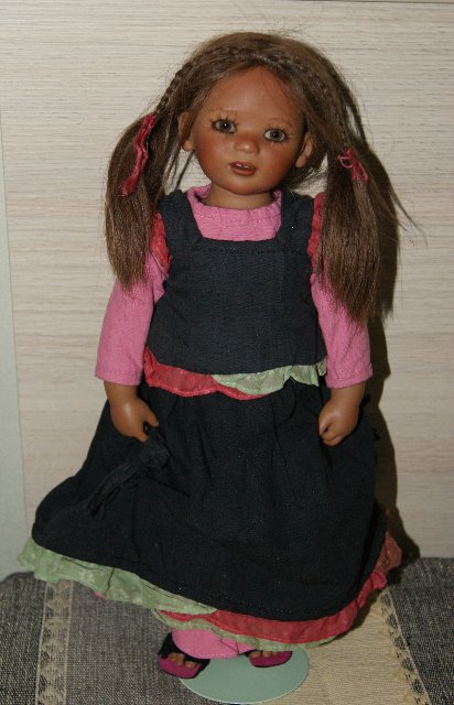 Целый цветничок красавиц поселился у меня - коллекционные куклы Himstedt