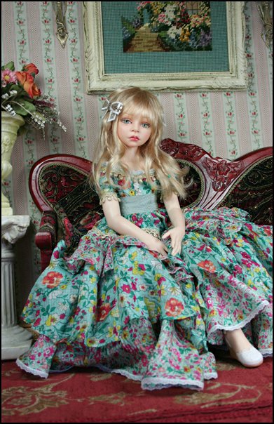 Чудо художница - Dale Zentner (dolls). Авторские куклы Дейл Зентнер