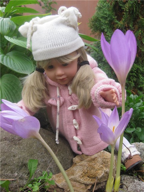 Золотая осень. Кукла Готц Симочка знакомится с Россией