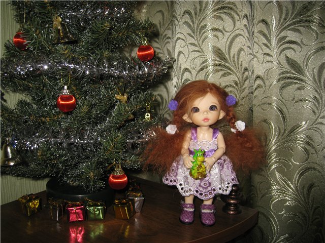 Новогодняя фотосессия Элис | Бэйбики Новогодняя фотосессия Элис (фото 4)