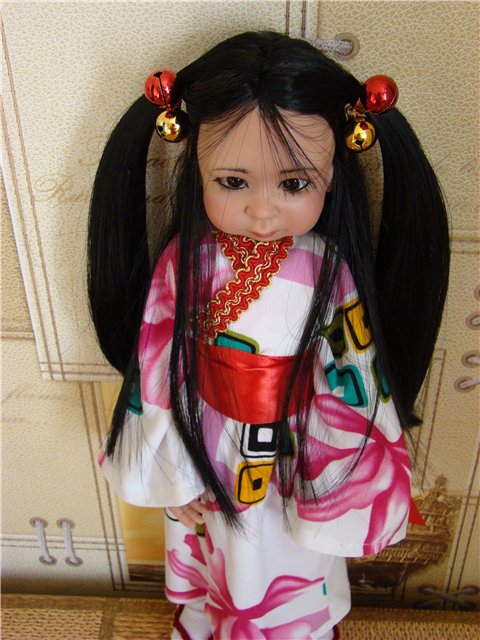 Японская тема. Авторские куклы Кондрашовой Ирины (фото 7)