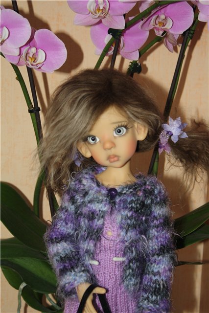 Девочка - фиалка! Лайла эльф от Kaye Wiggs