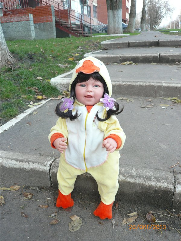 Мой милый утеночек! Лёля - кукла Ли Миддлетон