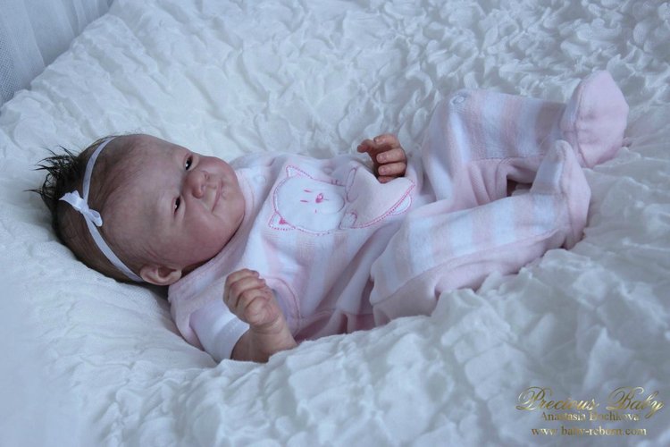 Мой маленький котёнок! Кукла реборн Анастасии Бочковой