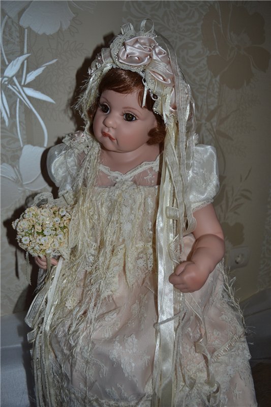 Невеста, ты прекрасней всех... Кукла Fayzah Spanos (фото 4)