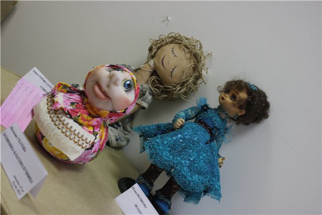 "Кукольный вернисаж". V выставка авторских кукол и медведей Тедди в Нижнем Новгороде 2014