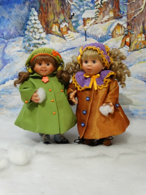 Прогулка зимним вечером. Вихтели Rosemarie Anna Muller