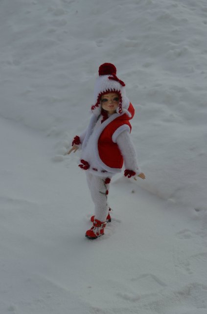 Зима, горка, санки! Авторская шарнирная кукла Коновниной Ольги | Бэйбики Зима, горка, санки! Авторская шарнирная кукла Коновниной Ольги (фото 9)