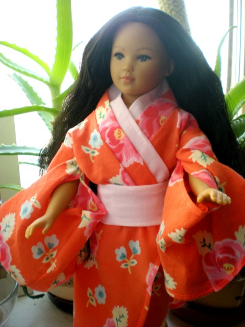 Амин линь и новое кимоно, куколки компании unimax дизайнер Heidi Ott