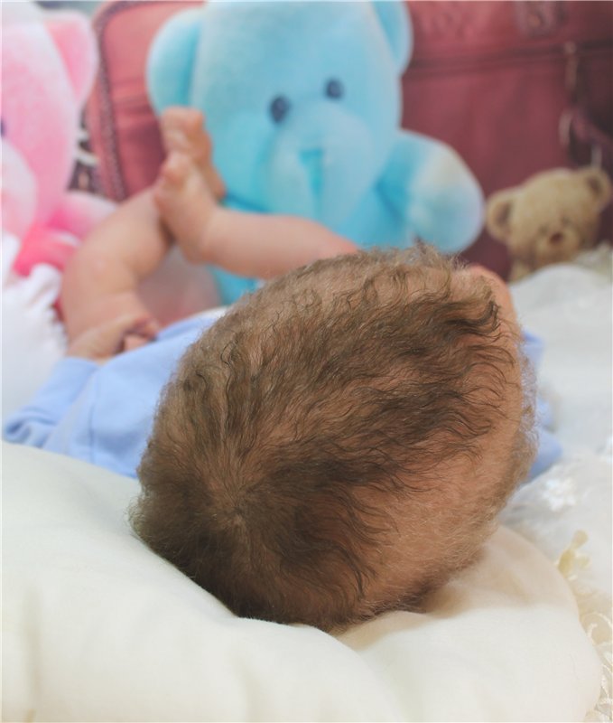 Сплюшечка Пенни. Кукла-реборн Елены Иваховой (фото 8)