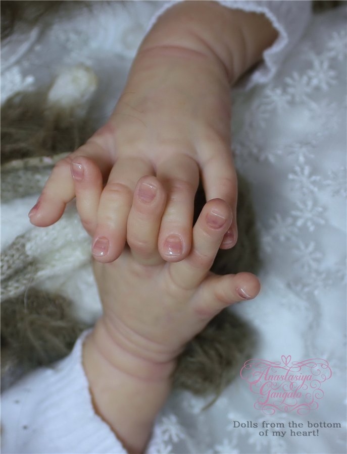 Дарина. Мой Прототип реборн Фрида от Каролы Вегерих