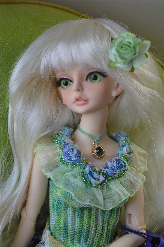 Синие розы — Одежда и обувь для кукол своими руками: фото