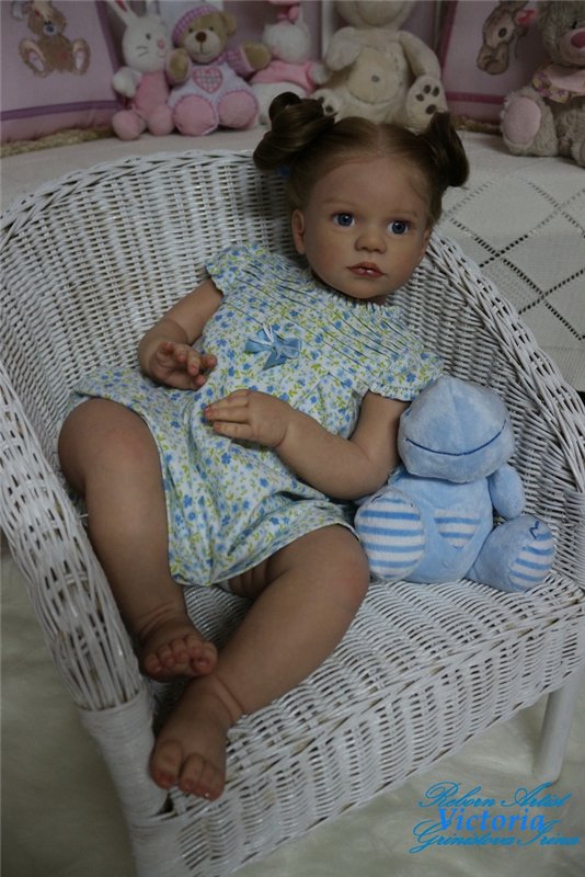 Еще немного о Виктории. Кукла реборн Гринистовой Ирины