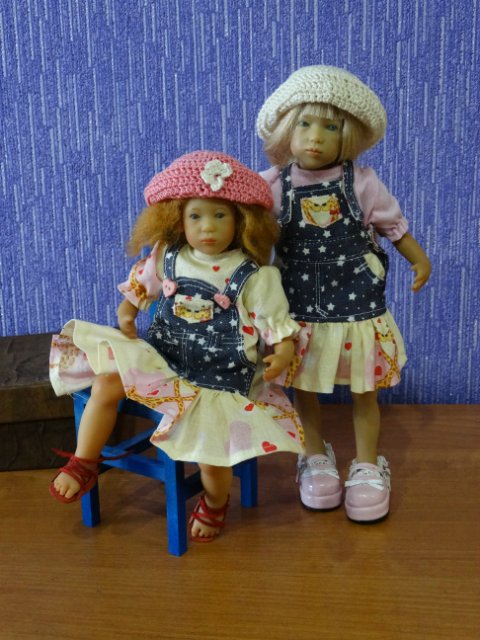 Новые нарядики и новые игры моих Химочек (фото 2)