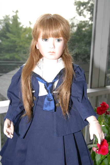 Обворожительная фарфоровая кукла Джульет от мастеров Анжелы и Джона Баркер | Бэйбики Обворожительная фарфоровая кукла Джульет от мастеров Анжелы и Джона Баркер