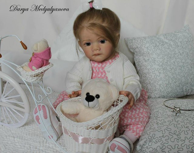 Моя принцесса Gloria! Frida от Karola Wegerich. Кукла реборн Дарьи Медюляновой