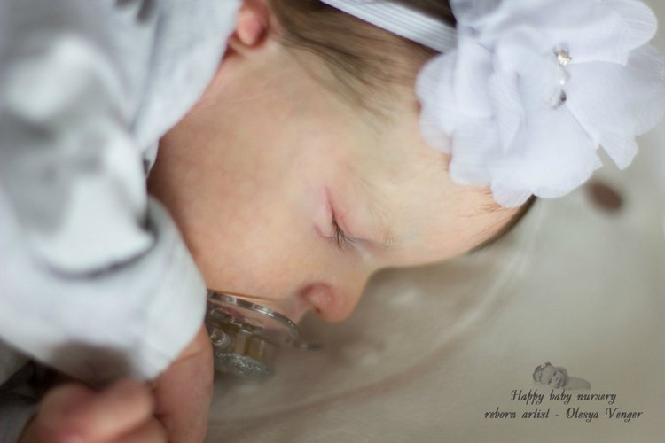 Настюшка - Прелестюшка. Кукла реборн Олеси Венгер (фото 4)