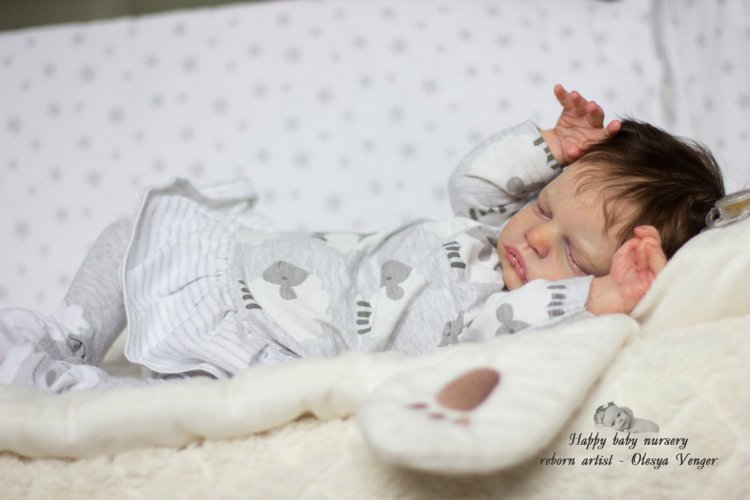 Настюшка - Прелестюшка. Кукла реборн Олеси Венгер