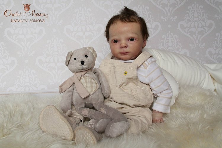 Милан. Кукла реборн Наталии Сомовой (фото 5)