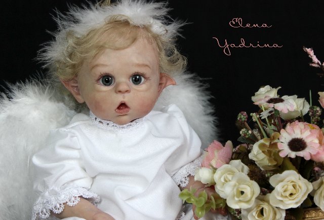 Поваренок по мотивам работы "Прототип мини Офелии". Куклы реборн Елены Ядриной