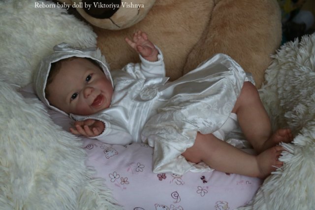 Мейзи... Куколка Реборн Виктории Вишни