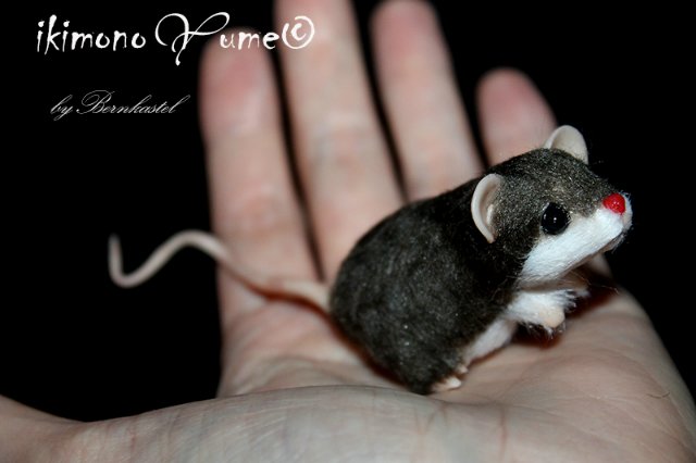 Миниатюрные создания — Игрушки в смешанной технике (мех и глина): Арт (фото 7)