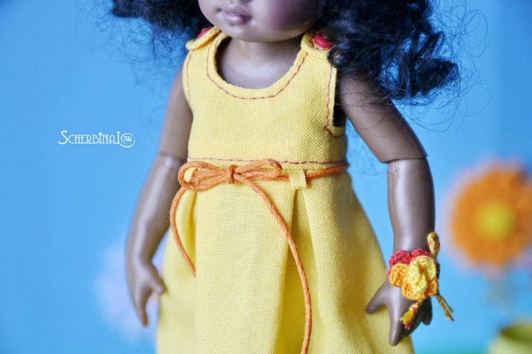 Летняя коллекция платьев для маленьких кукол