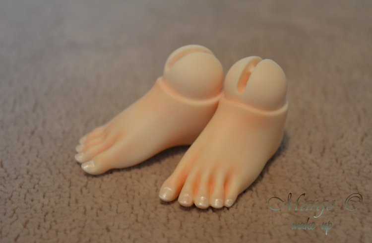 Мейк-ап/маникюр/педикюр для Momocolor BJD (фото 9)