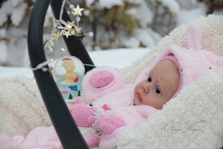 Моя Хлоя, мой любознательный Совенок, кукла реборн Олеси Венгер