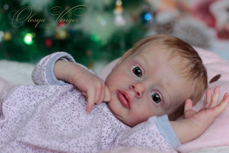 Моя Хлоя, мой любознательный Совенок, кукла реборн Олеси Венгер