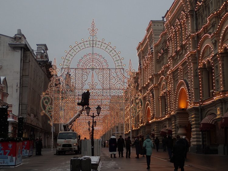 Путешествие за Новогодними впечатлениями в Москву. Часть 1 (фото 5)