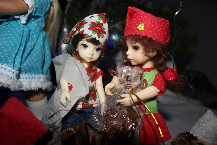 Новый год по-домашнему — Домашние коллекции кукол: фото собраний