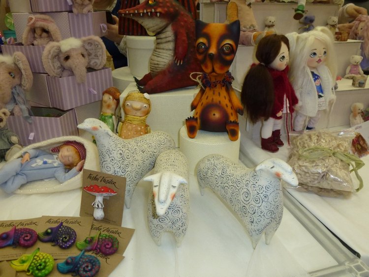 Весенний Бал Кукол на Тишинке: Медведи и интересные игрушки