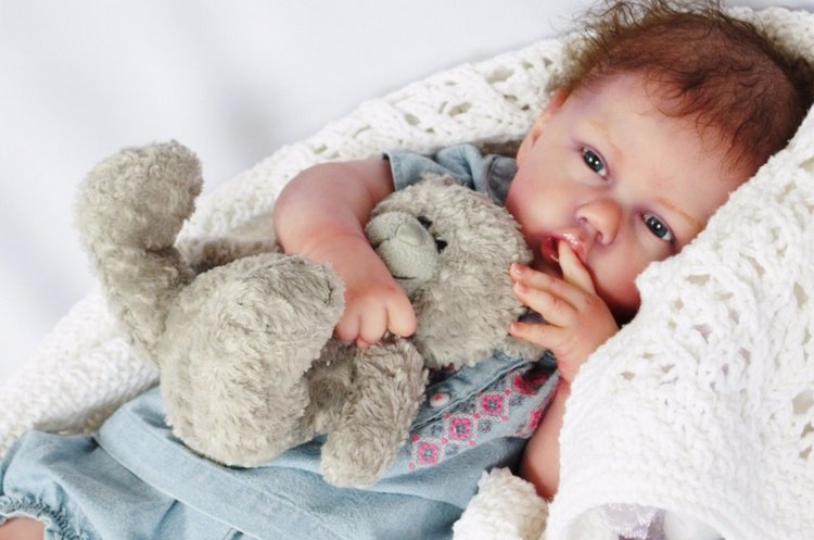 Малышка Пени.кукла реборн Ольги Коновниной (фото 6)