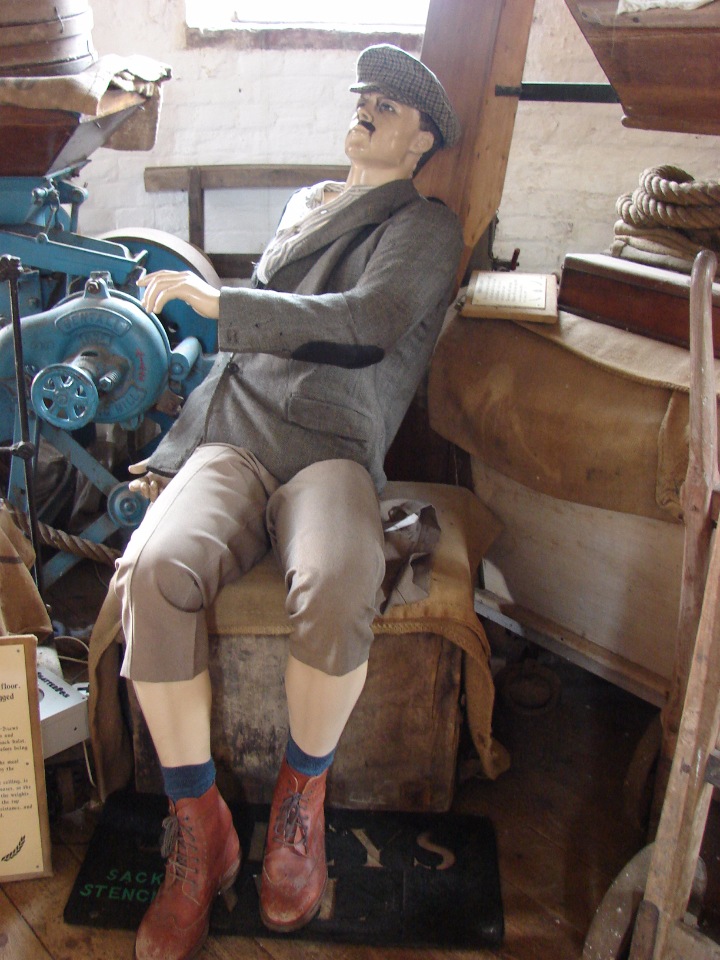 Как Пенни и Машка мельницу осматривали