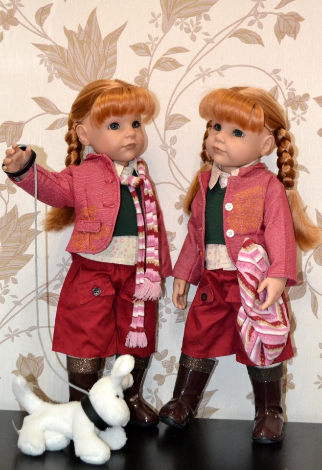 Очаровательные Сарочки-близняшки. Рыжульки 2006 года и Садовницы 2004 года