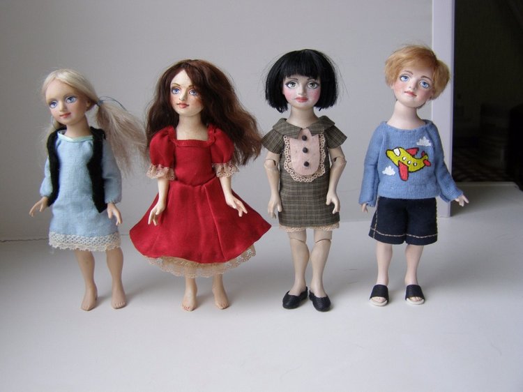 Авторские куклы Елены Белушкиной (фото 9)