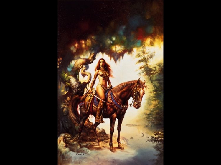 Мир фантастической живописи Бориса Вальехо