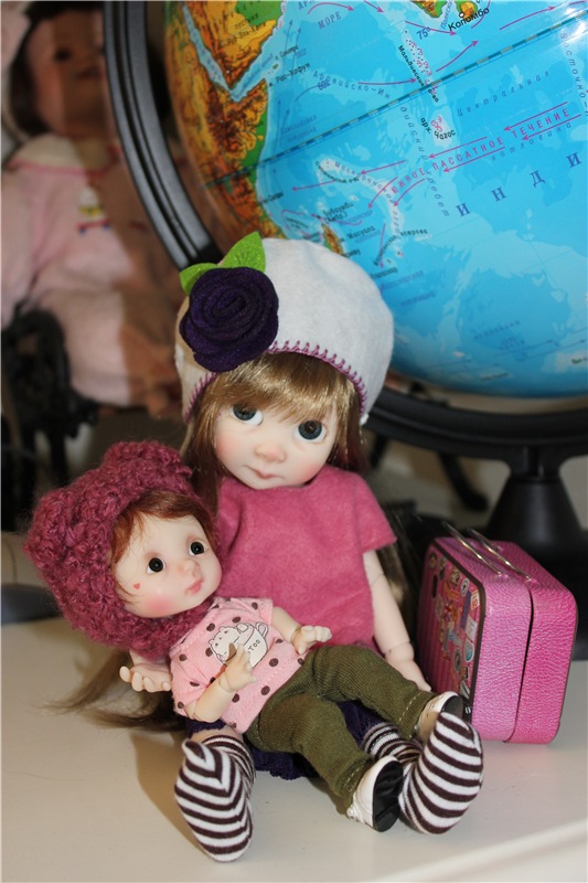 Adeline приехала! Старшая сестренка дома (фото 2)