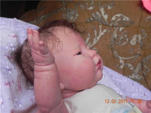 Дочка сына.Кукла-реборн Беруся