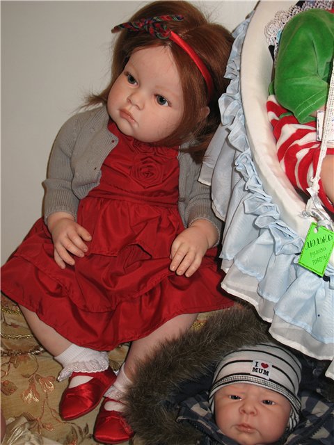 Куклы-реборн на весеннем Салоне кукол-2011 в Москве (фото 3)