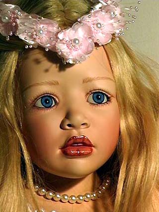 Фарфоровые куклы от Olga A. Savin